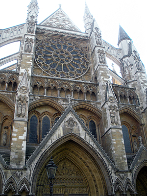 Westminster Abbey North Entrance London England